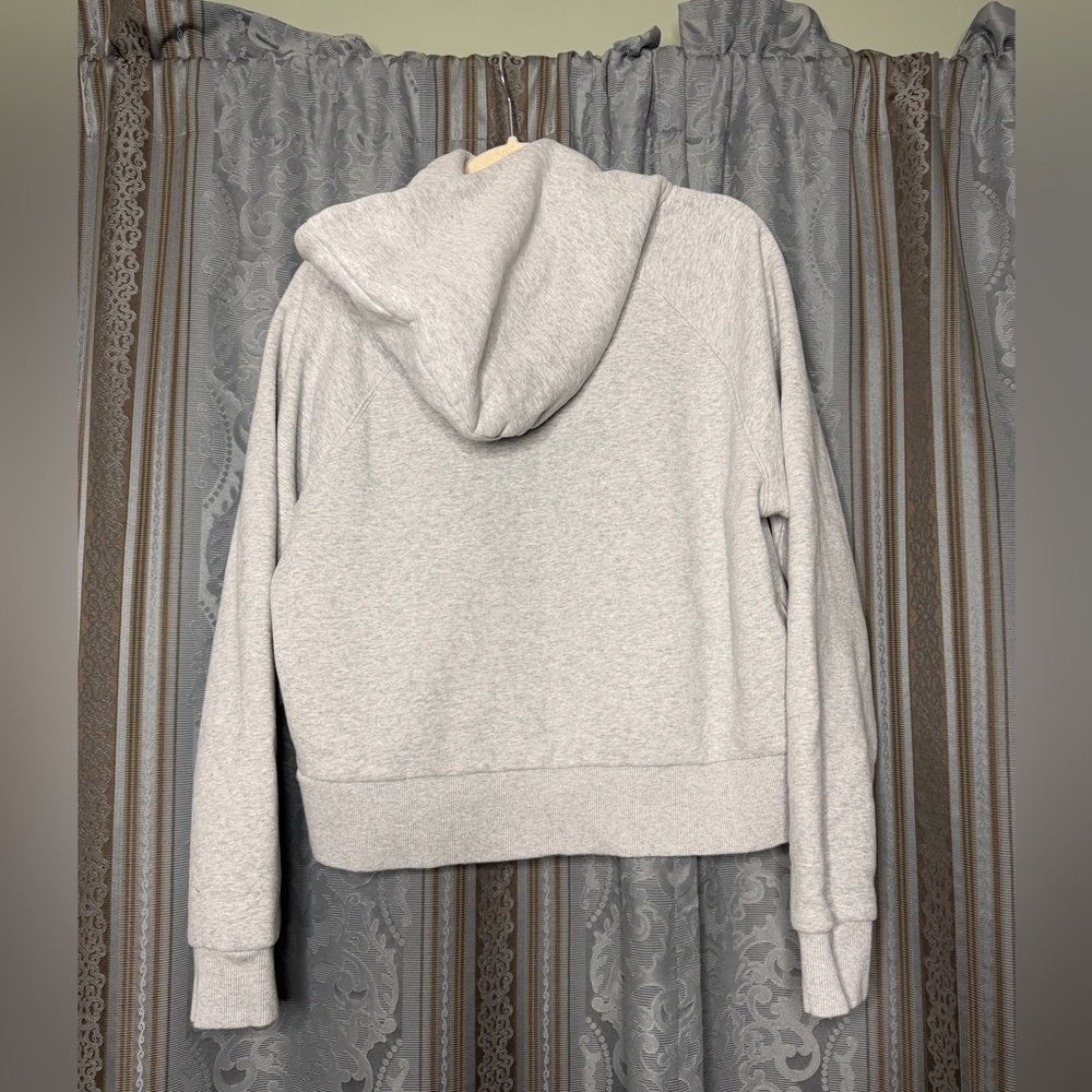 Vuori Restore Half Zip Hoodie Light Heather Grey - Picture 7 of 8